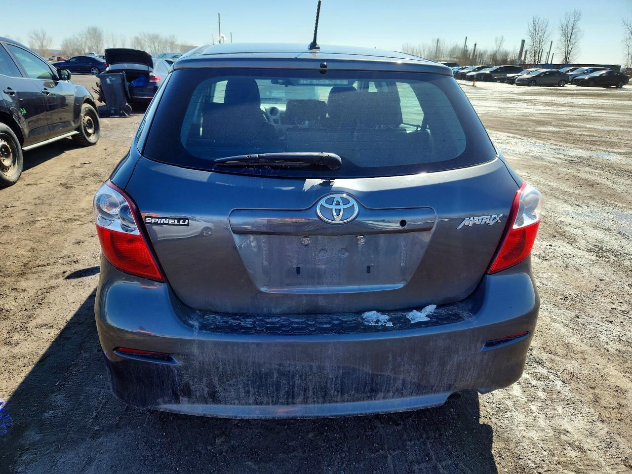 2014 Toyota Matrix Base Gray vin: 2T1KU4EE7EC136809