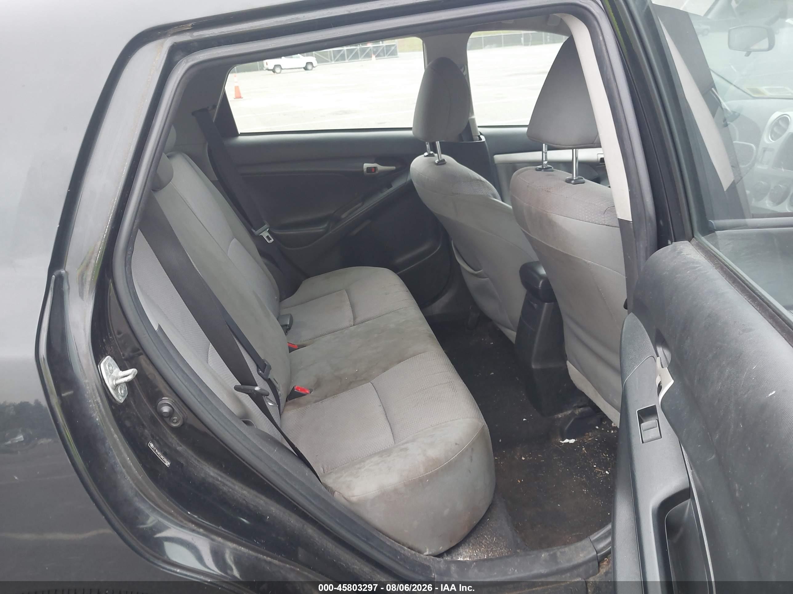 2010 Toyota Matrix   Black vin: 2T1KU4EE8AC260498