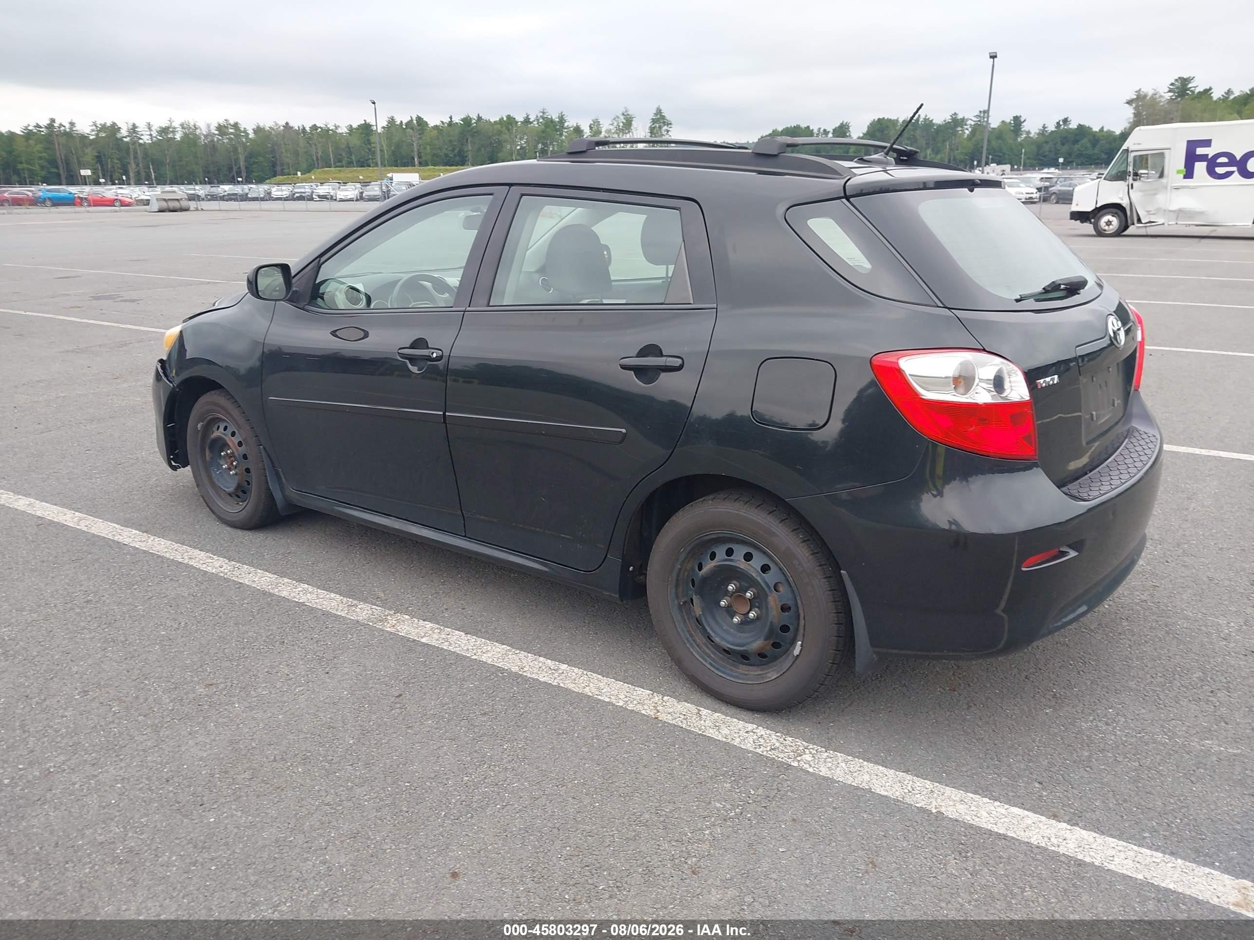 2010 Toyota Matrix   Black vin: 2T1KU4EE8AC260498