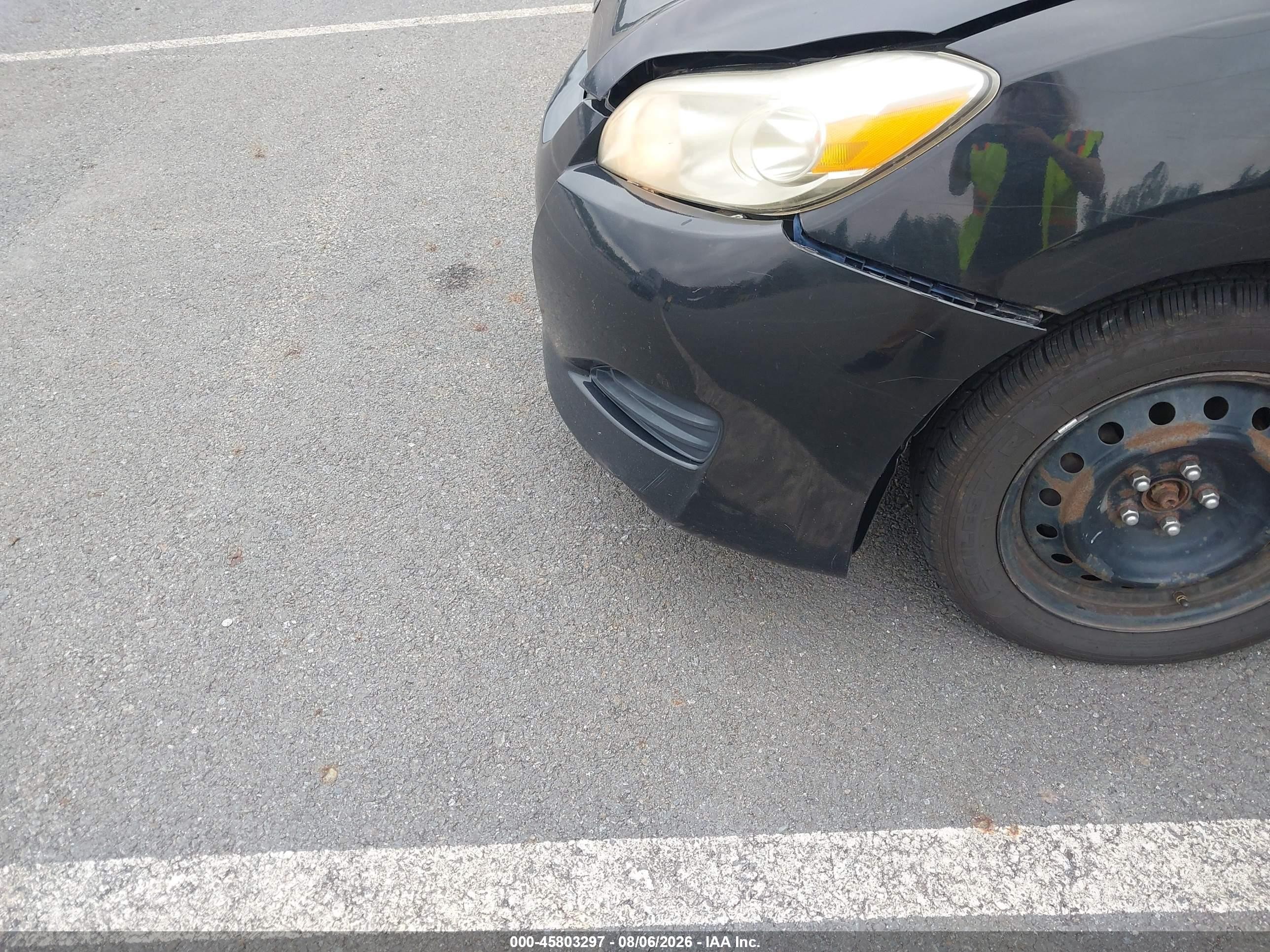 2010 Toyota Matrix   Black vin: 2T1KU4EE8AC260498