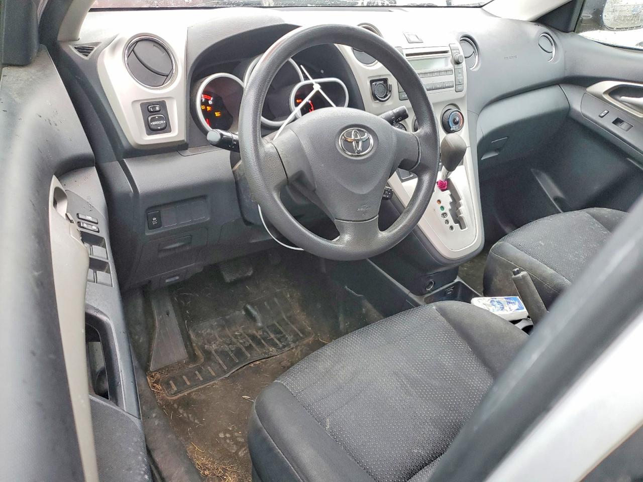 2010 Toyota Matrix Base Silver vin: 2T1KU4EE8AC287720