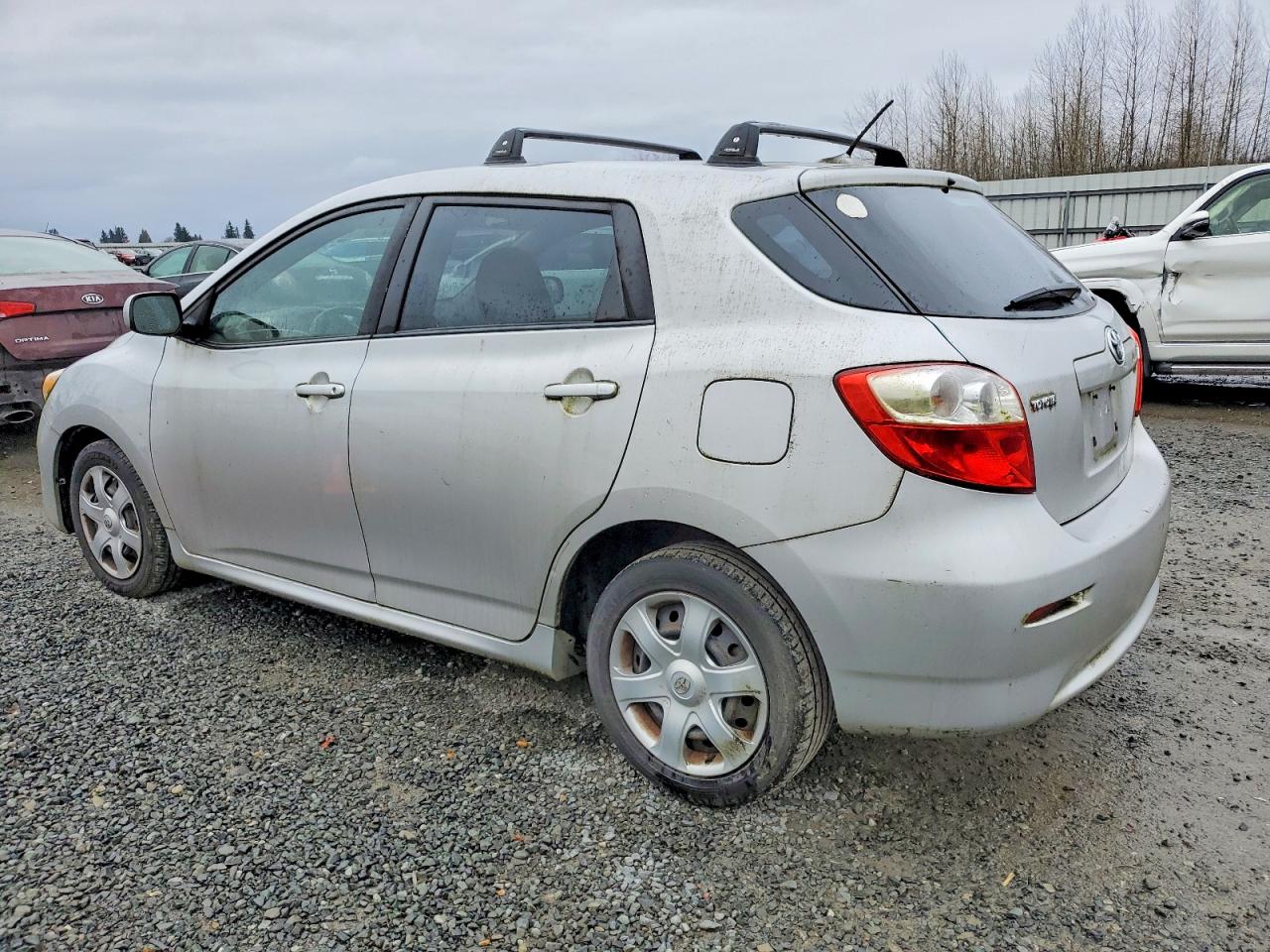 2010 Toyota Matrix Base Silver vin: 2T1KU4EE8AC287720