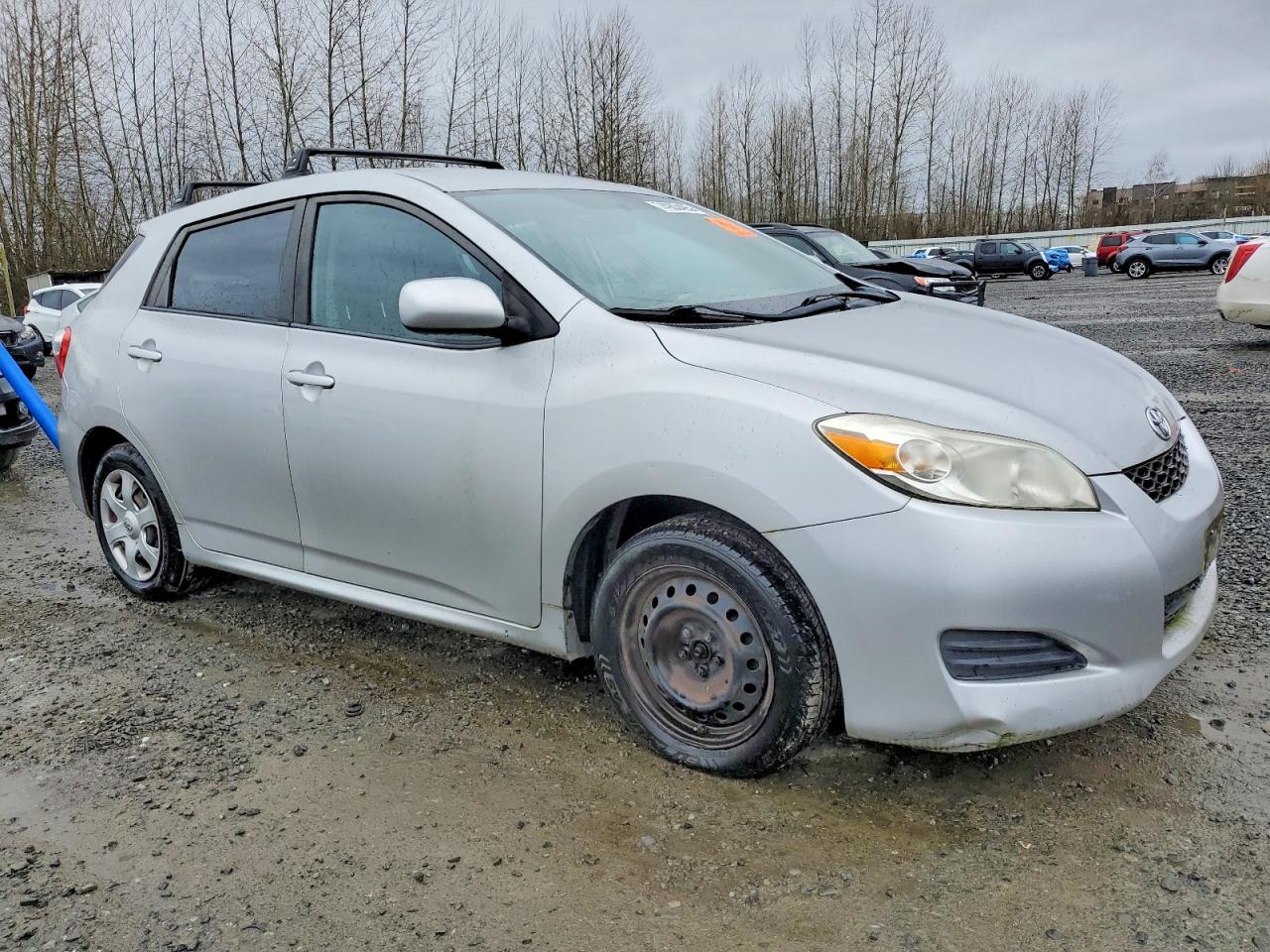 2010 Toyota Matrix Base Silver vin: 2T1KU4EE8AC287720