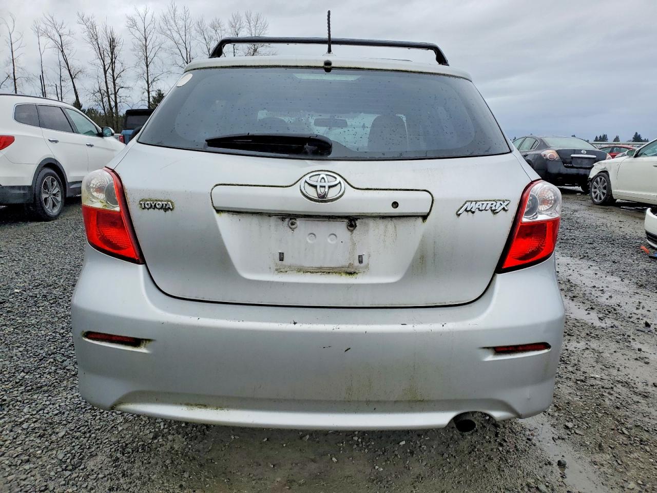 2010 Toyota Matrix Base Silver vin: 2T1KU4EE8AC287720