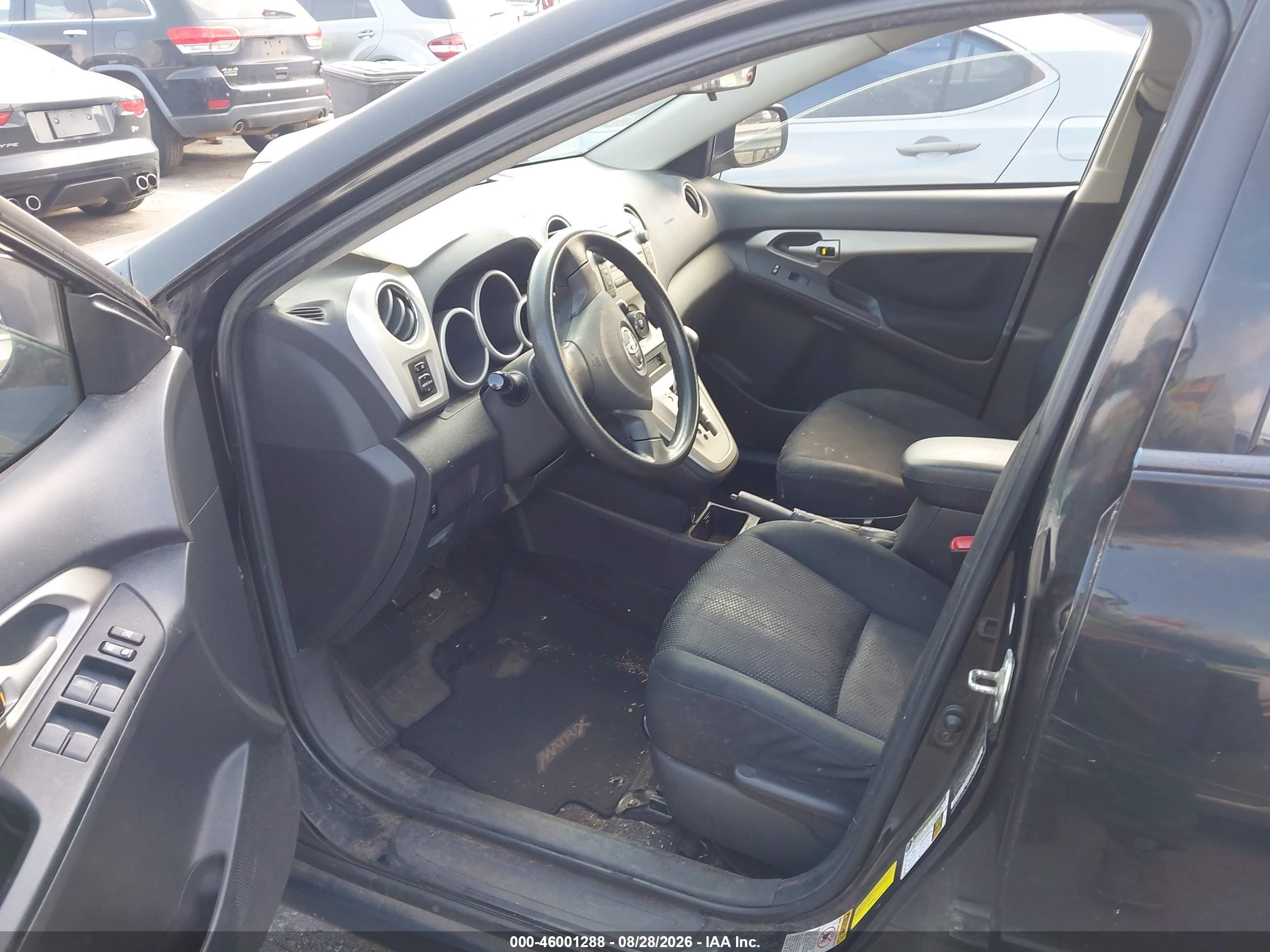 2010 Toyota Matrix   Черный vin: 2T1KU4EE8AC310395