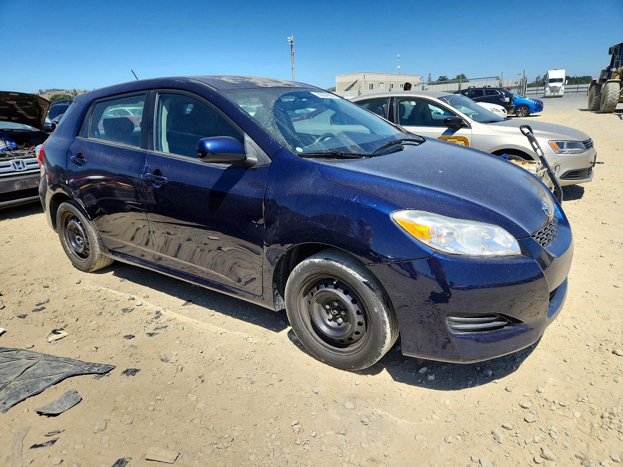 2010 Toyota Matrix Base Blue vin: 2T1KU4EE8AC322420
