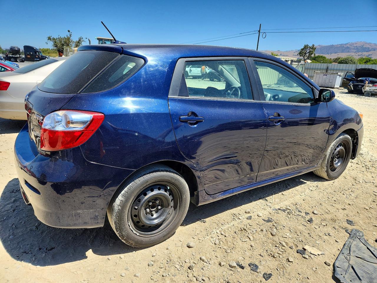 2010 Toyota Matrix Base Blue vin: 2T1KU4EE8AC322420