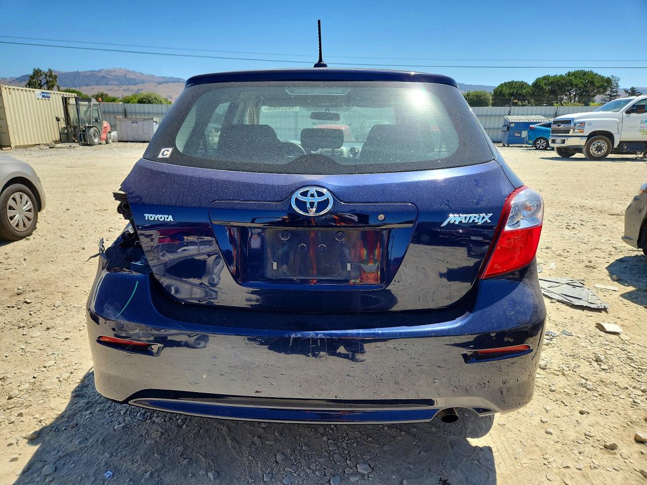2010 Toyota Matrix Base Blue vin: 2T1KU4EE8AC322420