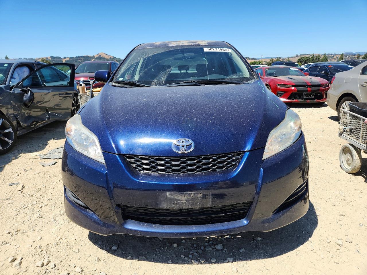 2010 Toyota Matrix Base Blue vin: 2T1KU4EE8AC322420
