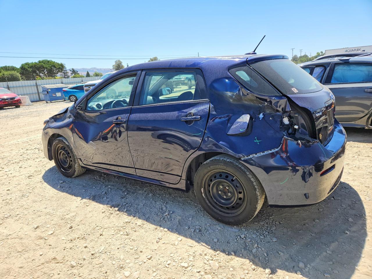 2010 Toyota Matrix Base Blue vin: 2T1KU4EE8AC322420