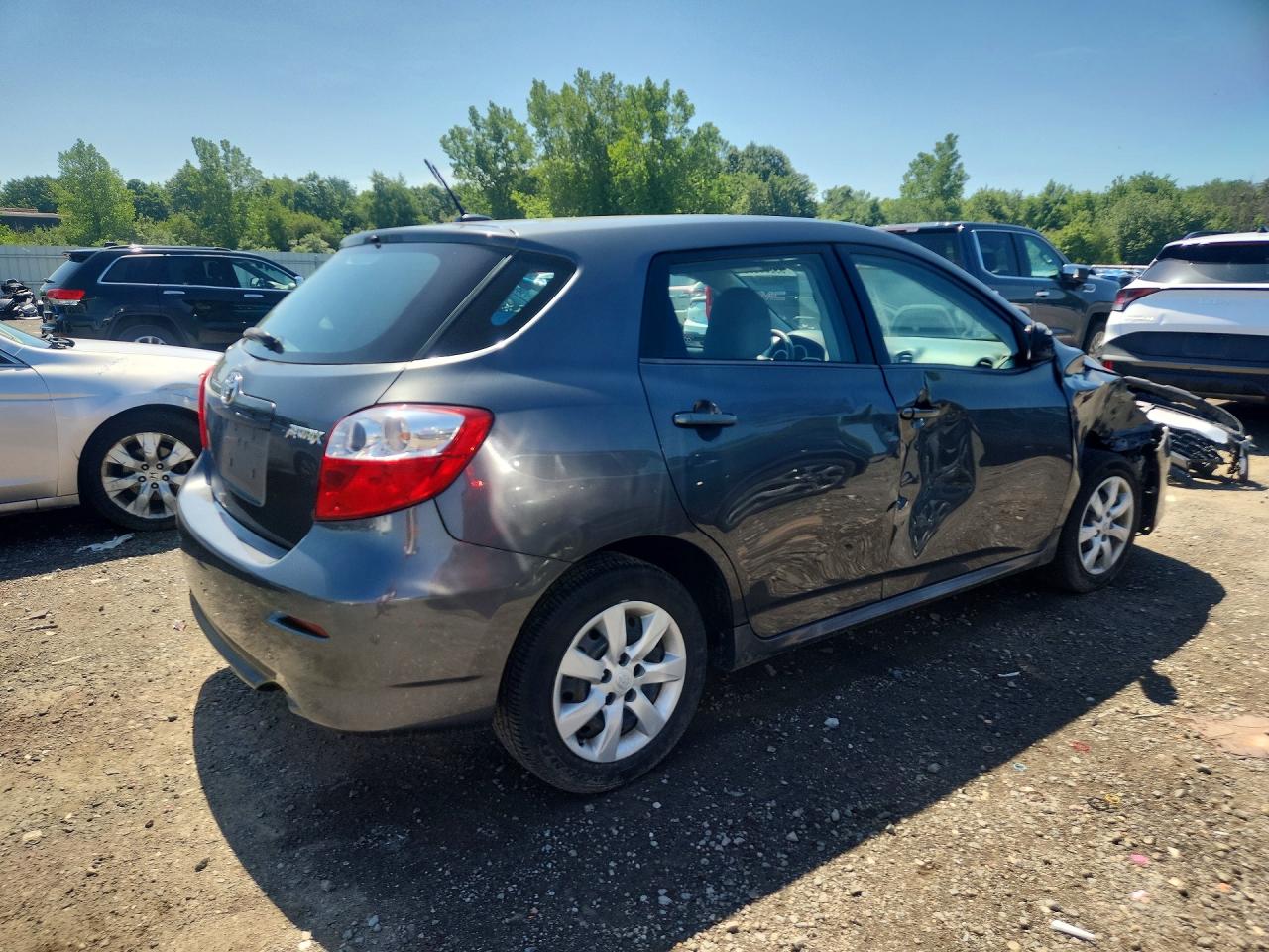 2012 Toyota Matrix L Gray vin: 2T1KU4EE8CC870291