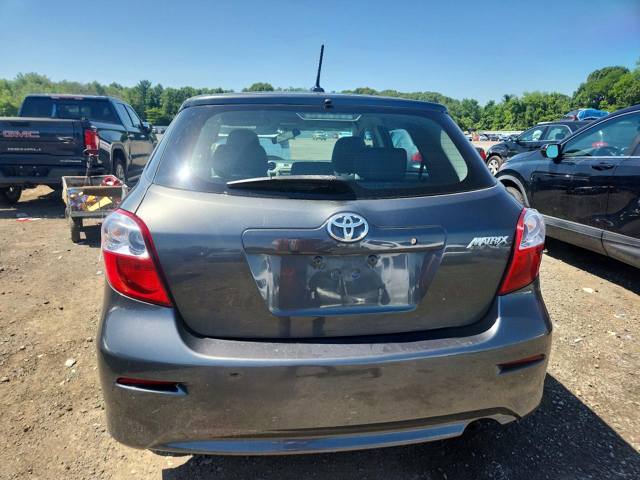 2012 Toyota Matrix L Gray vin: 2T1KU4EE8CC870291