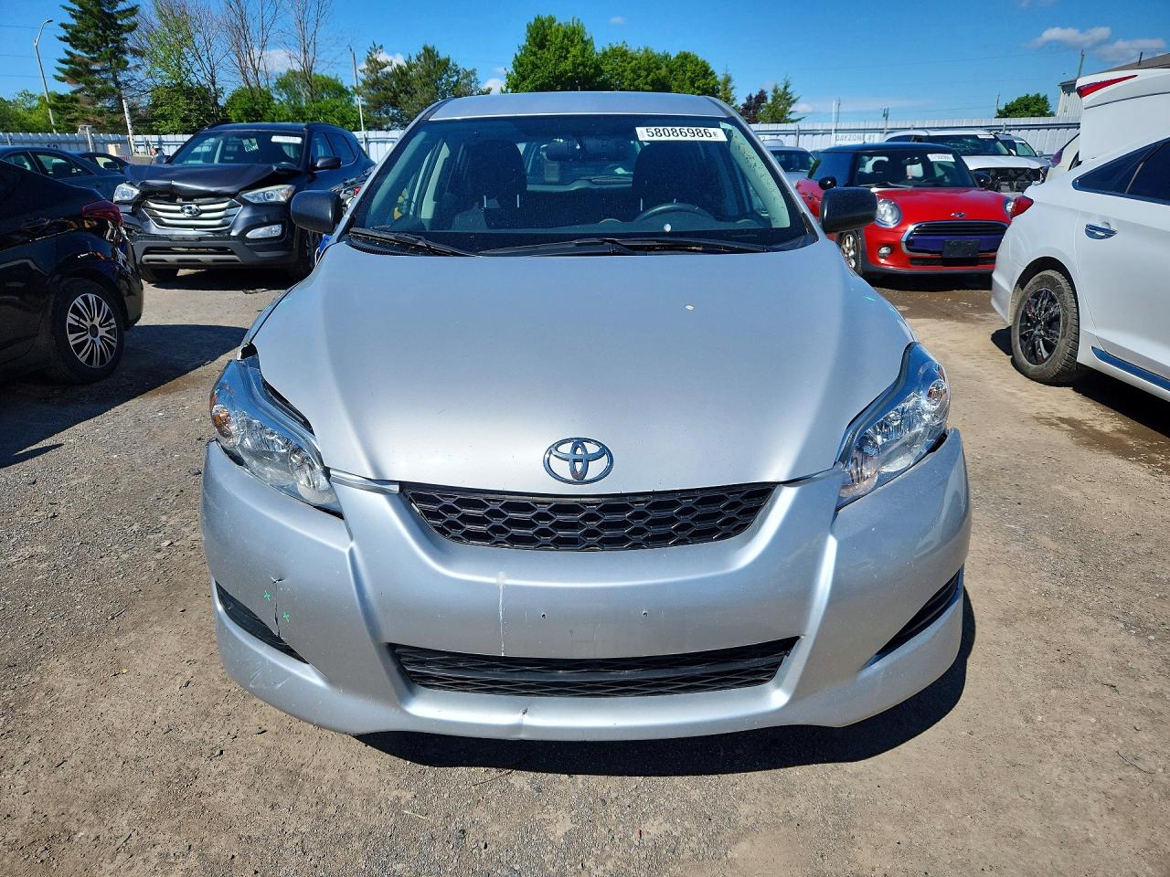 2013 Toyota Matrix L Silver vin: 2T1KU4EE8DC092561