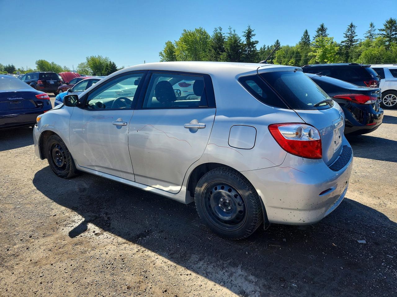 2013 Toyota Matrix L Silver vin: 2T1KU4EE8DC092561