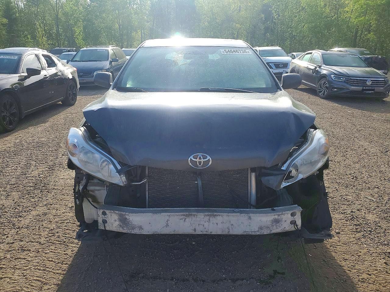 2014 Toyota Matrix Base Charcoal vin: 2T1KU4EE8EC129934