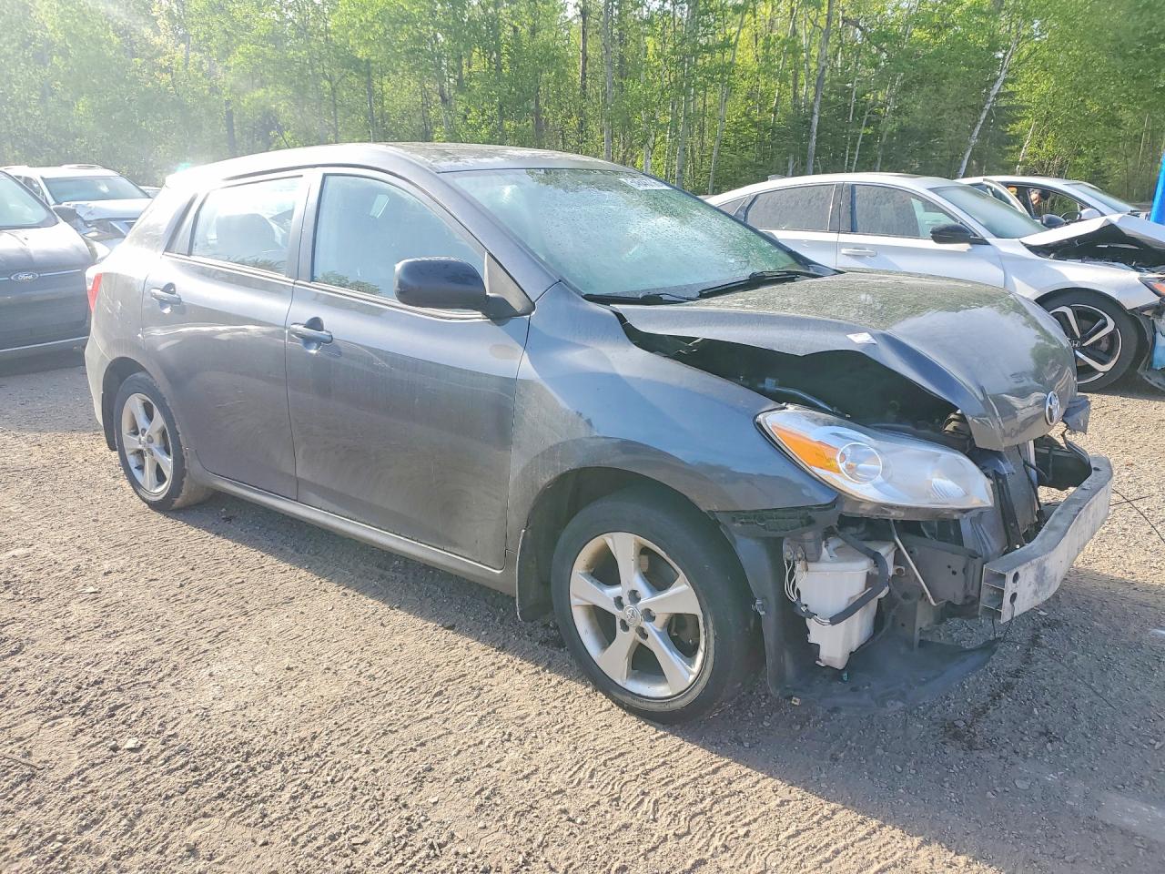 2014 Toyota Matrix Base Charcoal vin: 2T1KU4EE8EC129934