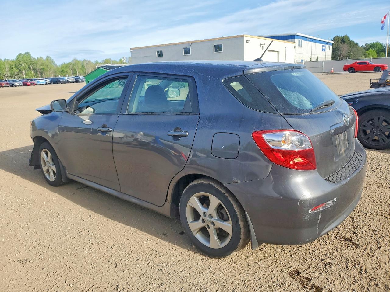2014 Toyota Matrix Base Charcoal vin: 2T1KU4EE8EC129934