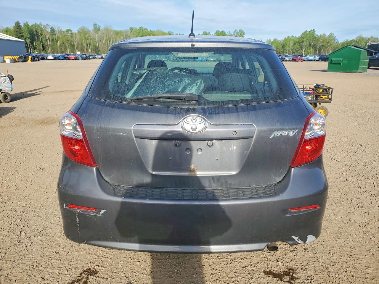 2014 Toyota Matrix Base Charcoal vin: 2T1KU4EE8EC129934