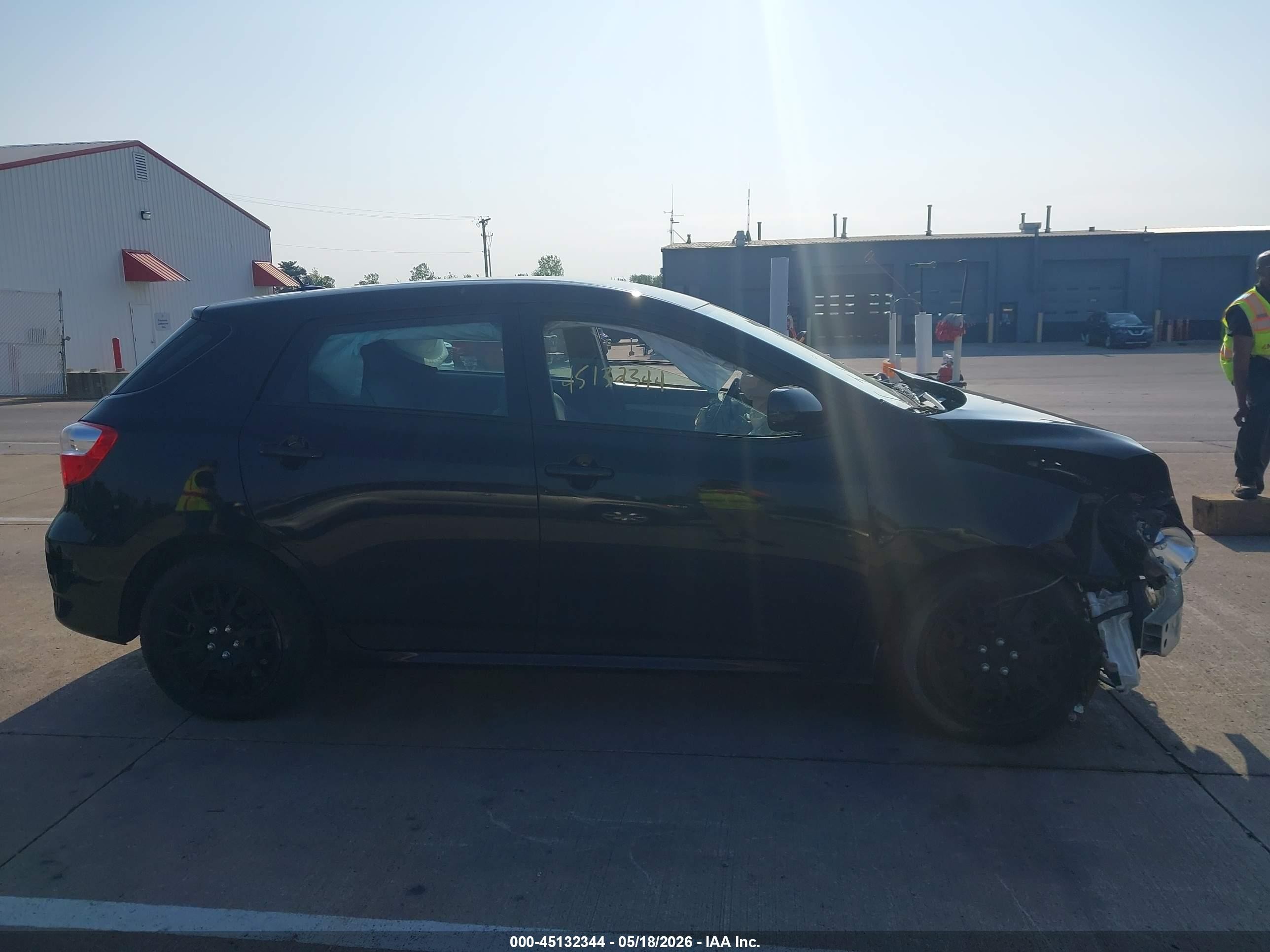 2010 Toyota Matrix   Black vin: 2T1KU4EE9AC209656