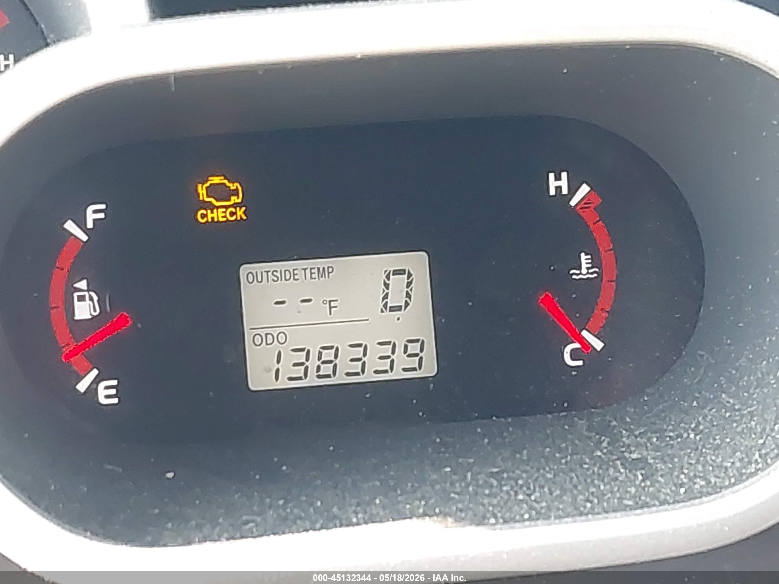 2010 Toyota Matrix   Black vin: 2T1KU4EE9AC209656