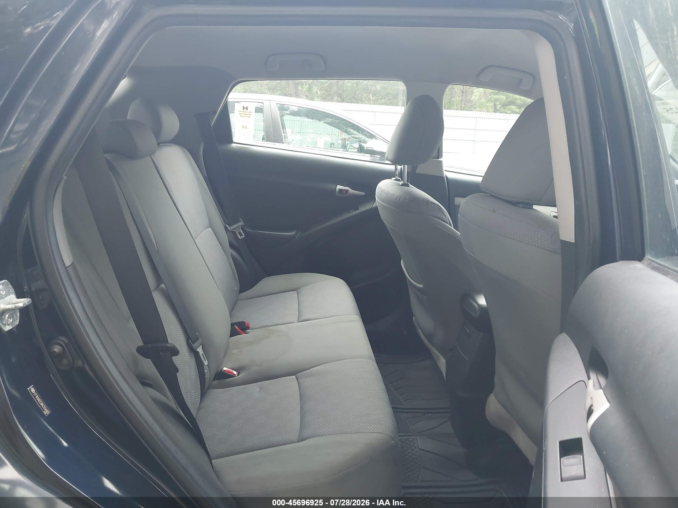 2010 Toyota Matrix Blue vin: 2T1KU4EE9AC254483