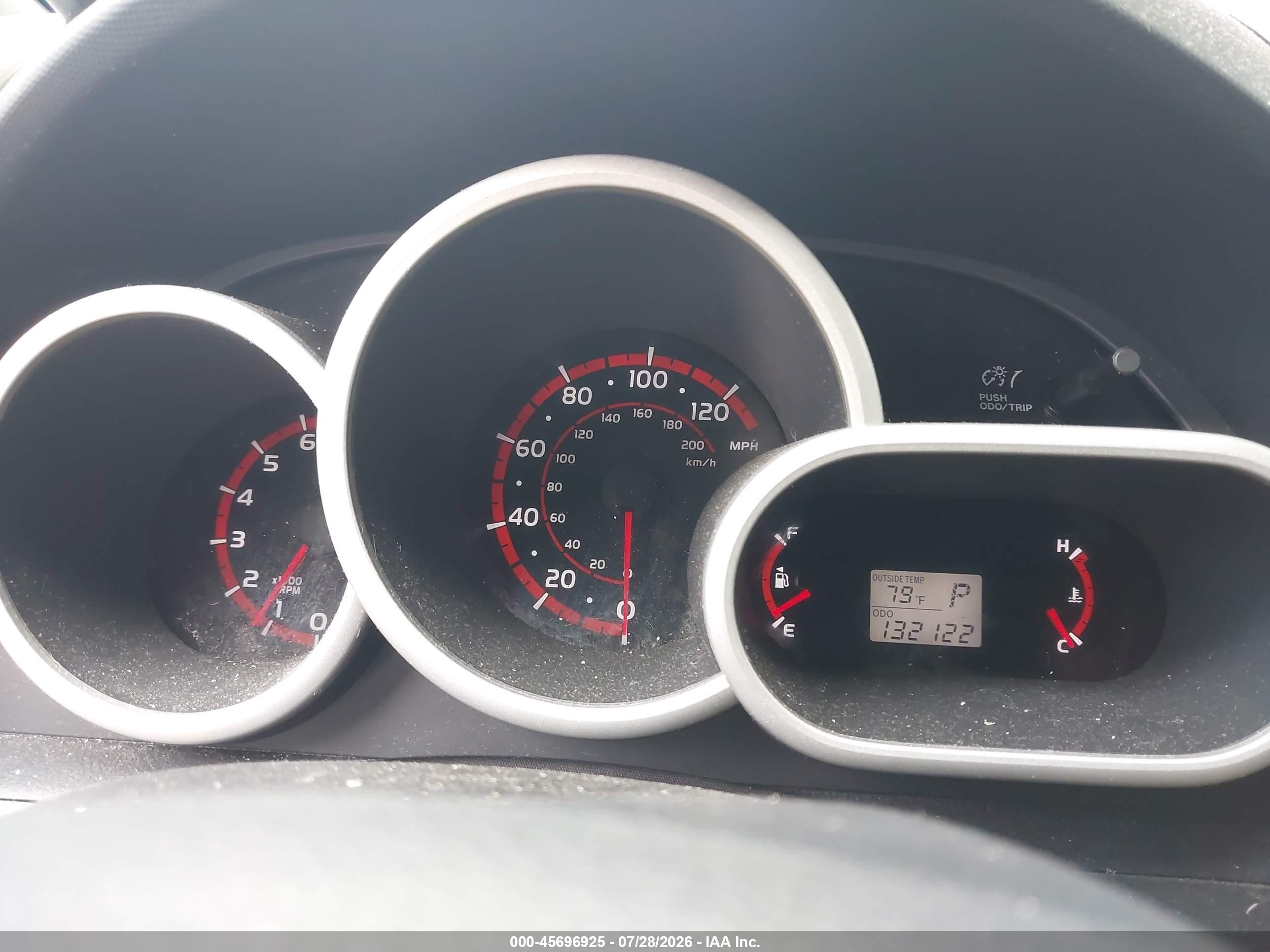 2010 Toyota Matrix Blue vin: 2T1KU4EE9AC254483