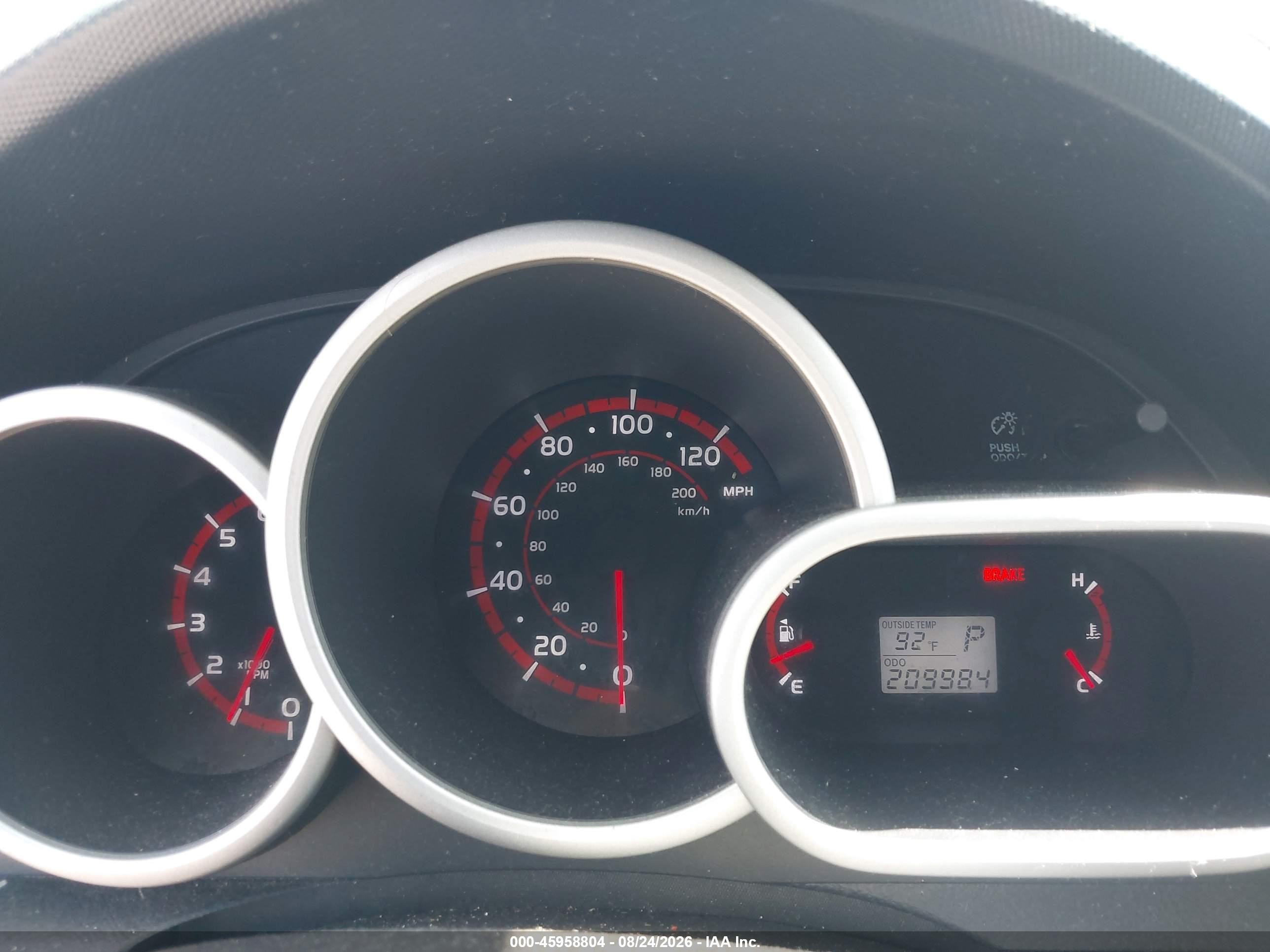 2010 Toyota Matrix   Blue vin: 2T1KU4EE9AC278041