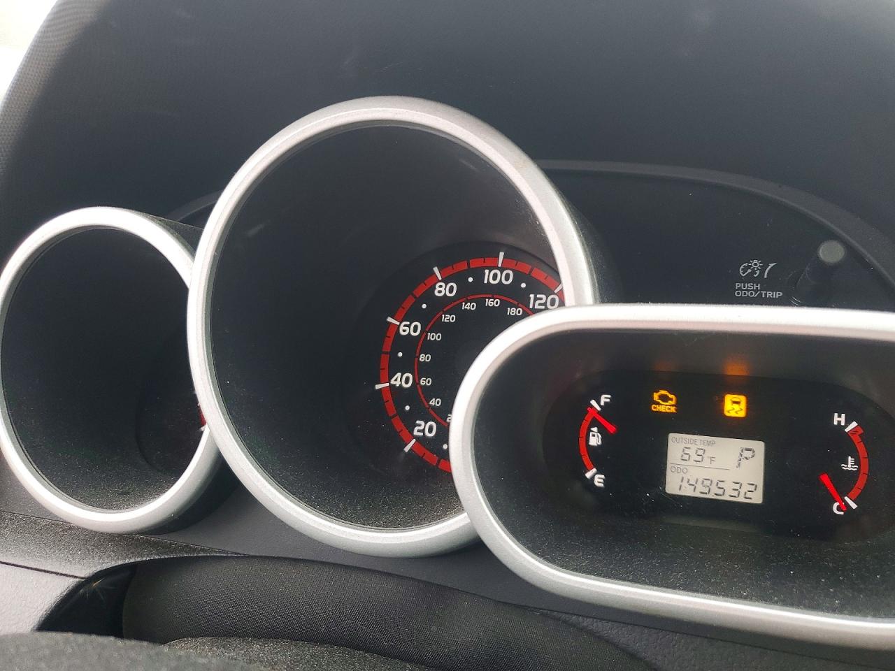 2010 Toyota Matrix Base Red vin: 2T1KU4EE9AC370850