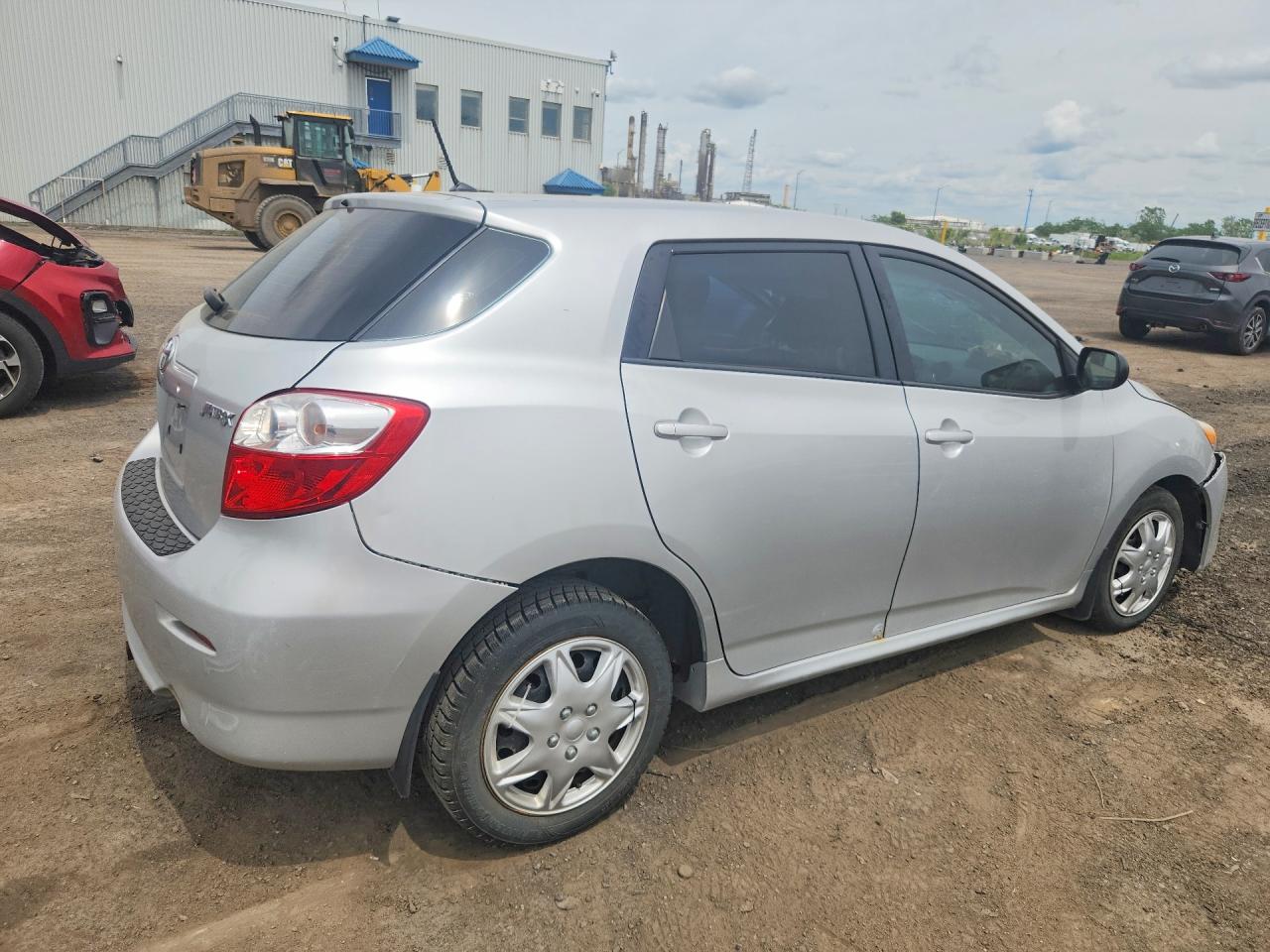 2014 Toyota Matrix Base Silver vin: 2T1KU4EE9EC129294