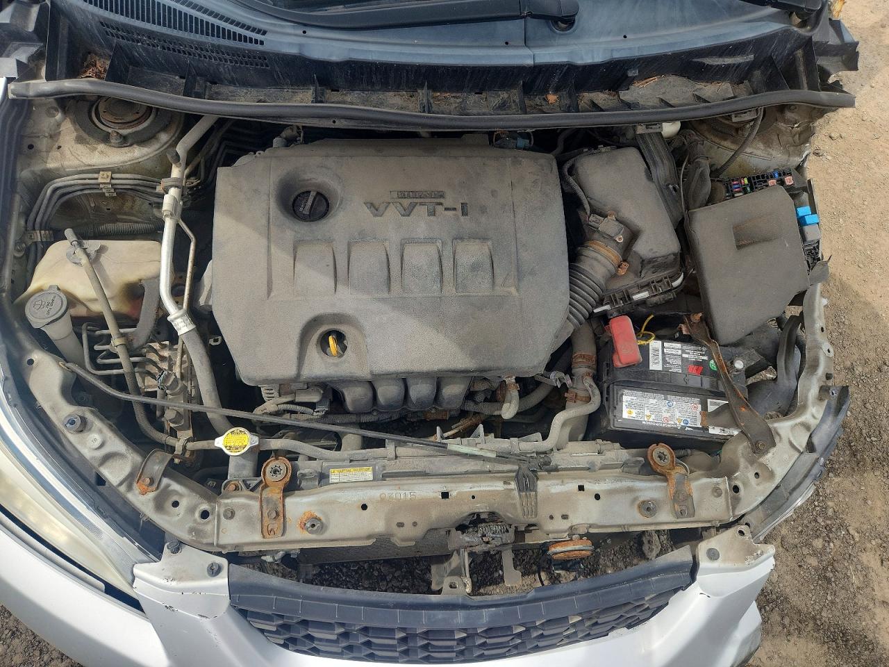 2014 Toyota Matrix Base Silver vin: 2T1KU4EE9EC129294