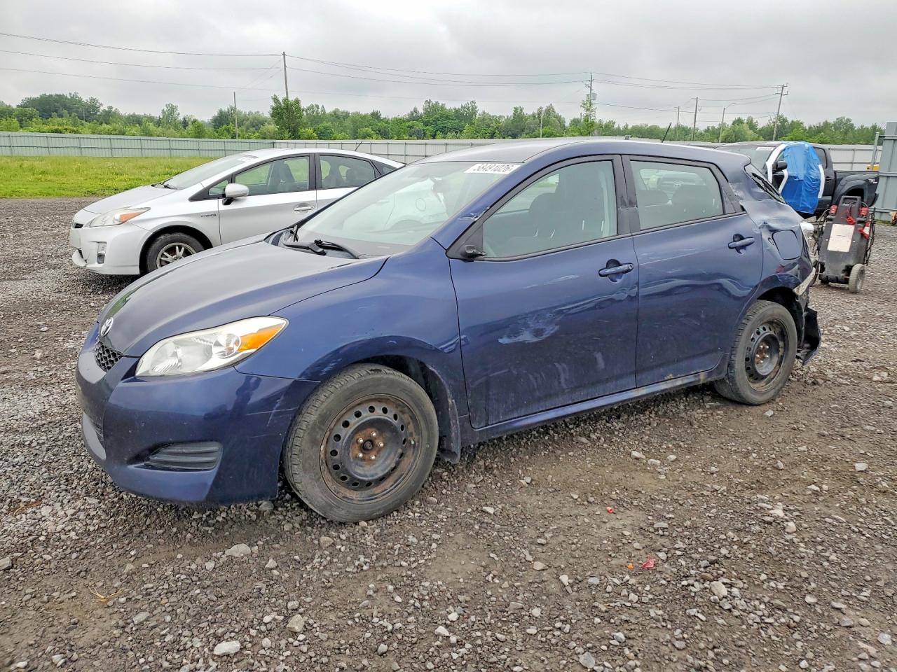 2014 Toyota Matrix Base Синий vin: 2T1KU4EE9EC132177