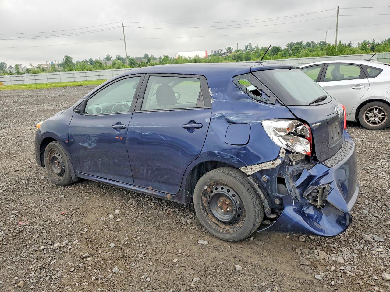2014 Toyota Matrix Base Синий vin: 2T1KU4EE9EC132177