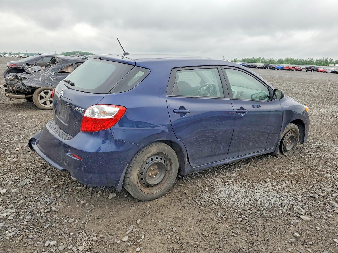 2014 Toyota Matrix Base Синий vin: 2T1KU4EE9EC132177
