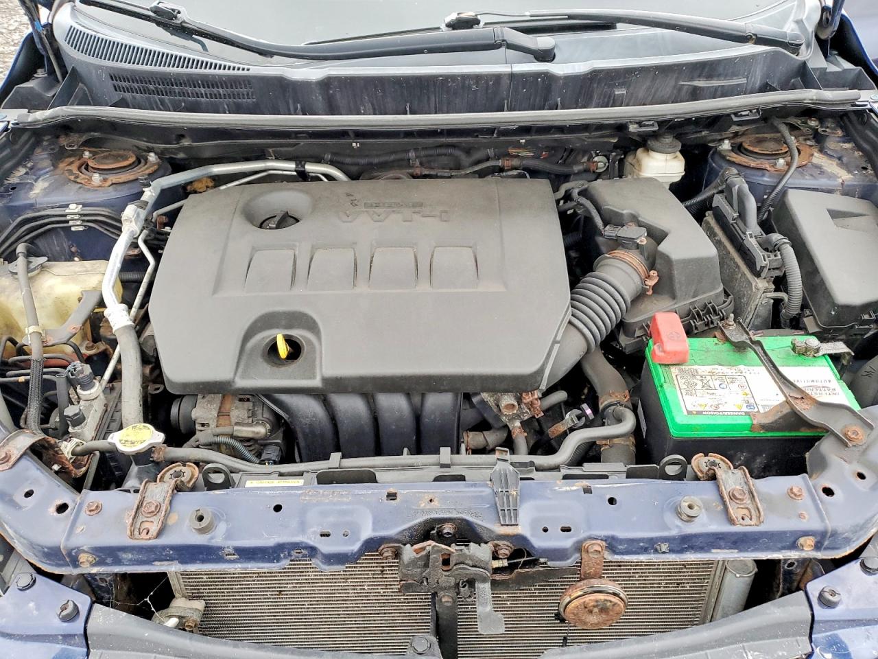 2014 Toyota Matrix Base Синий vin: 2T1KU4EE9EC132177