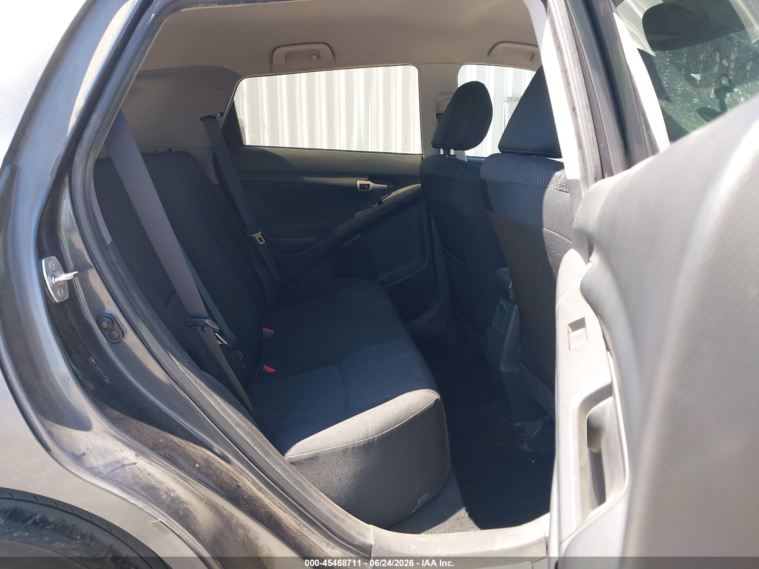 2010 Toyota Matrix   Gray vin: 2T1KU4EEXAC267324