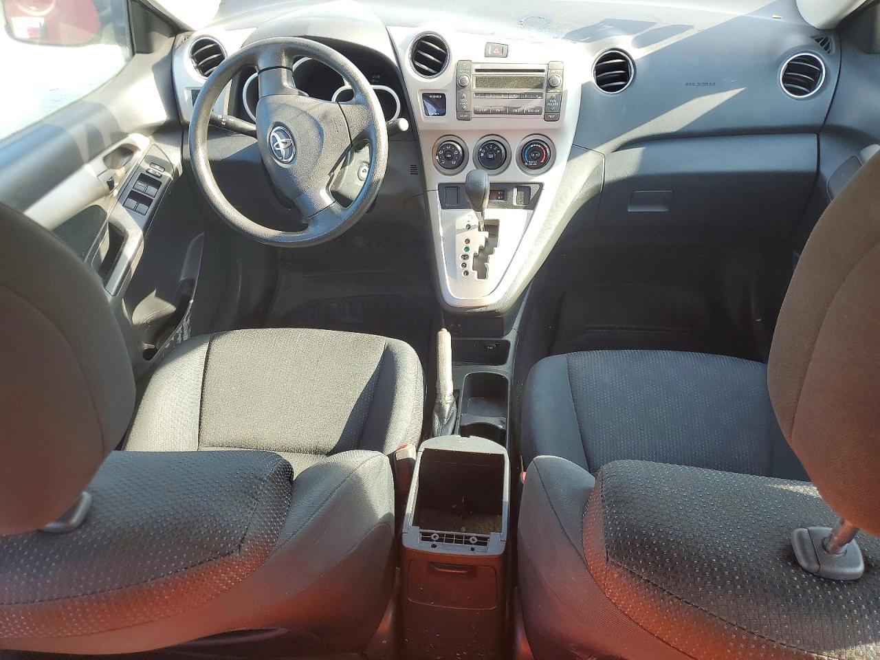 2010 Toyota Matrix Base Red vin: 2T1KU4EEXAC290585