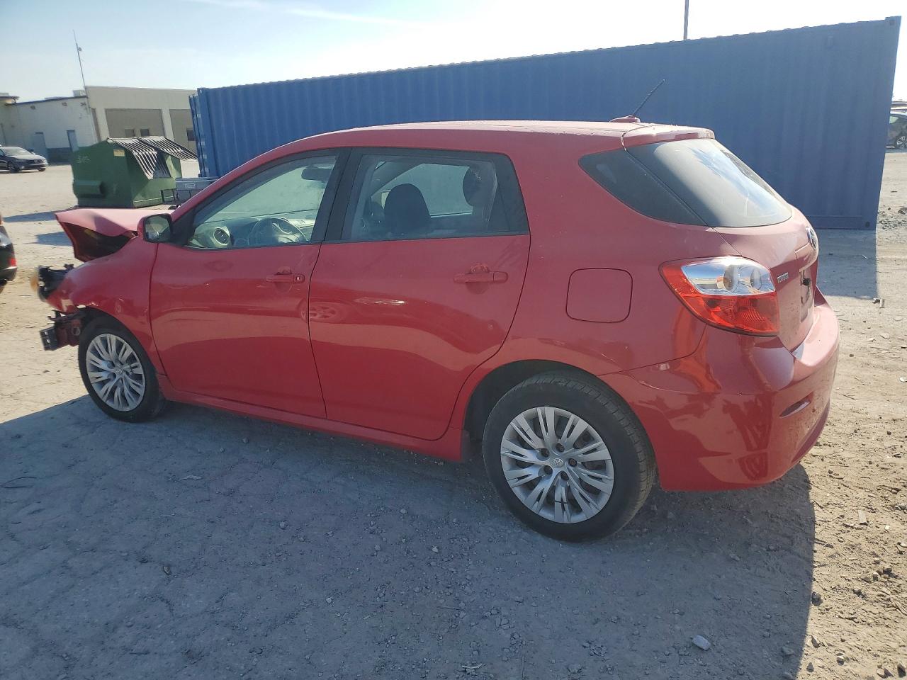 2010 Toyota Matrix Base Red vin: 2T1KU4EEXAC290585