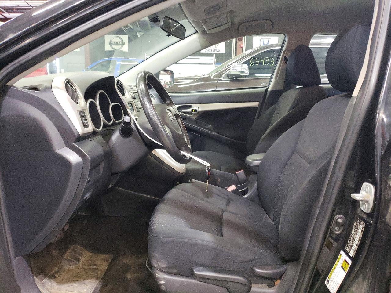 2010 Toyota Matrix Base Black vin: 2T1KU4EEXAC294829