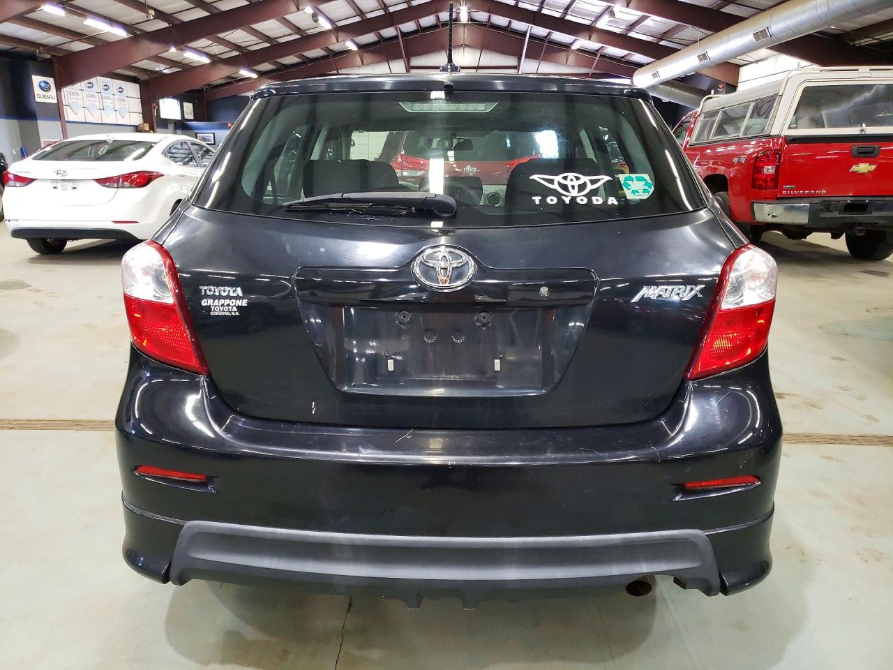 2010 Toyota Matrix Base Black vin: 2T1KU4EEXAC294829