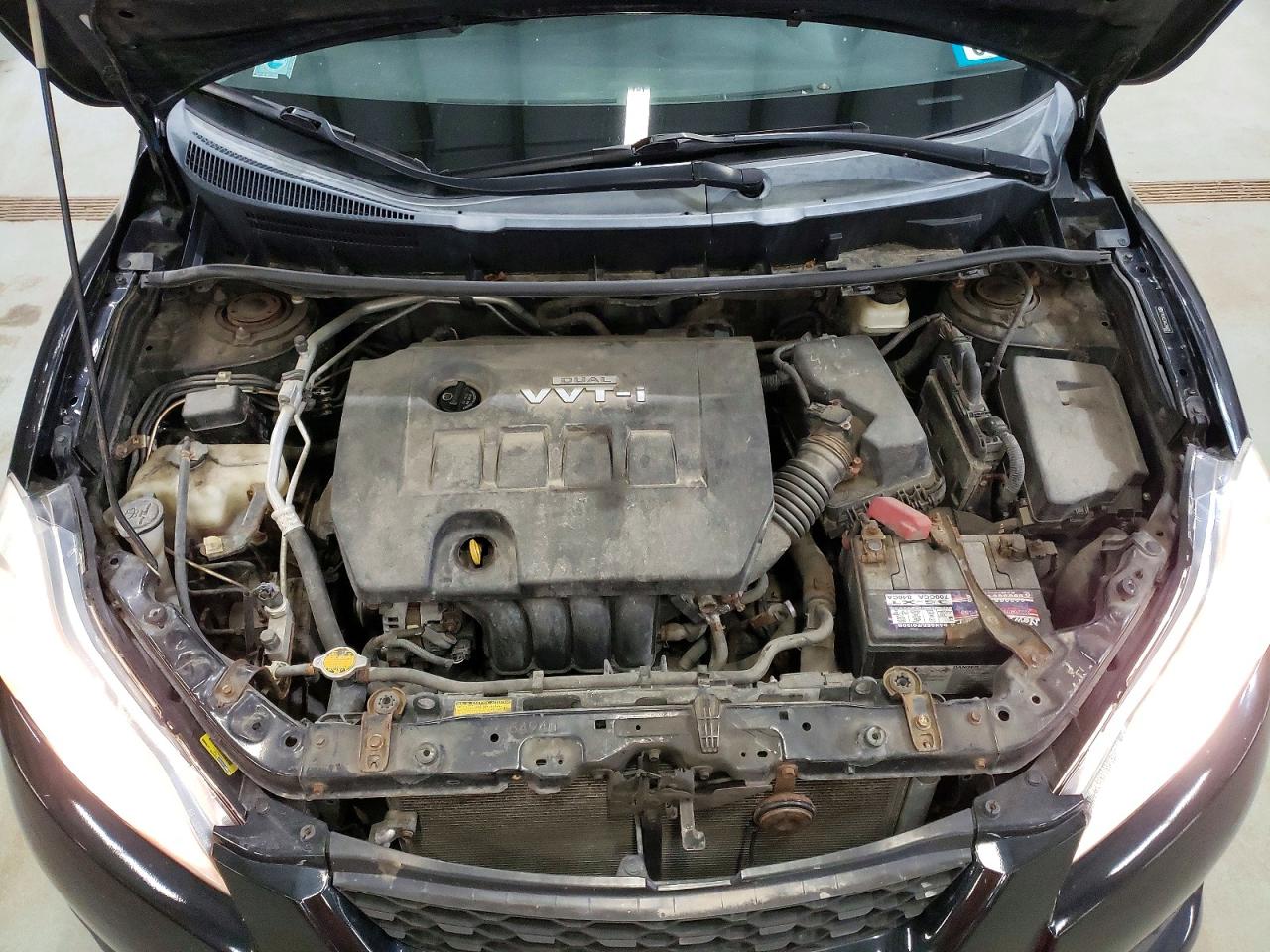 2010 Toyota Matrix Base Black vin: 2T1KU4EEXAC294829