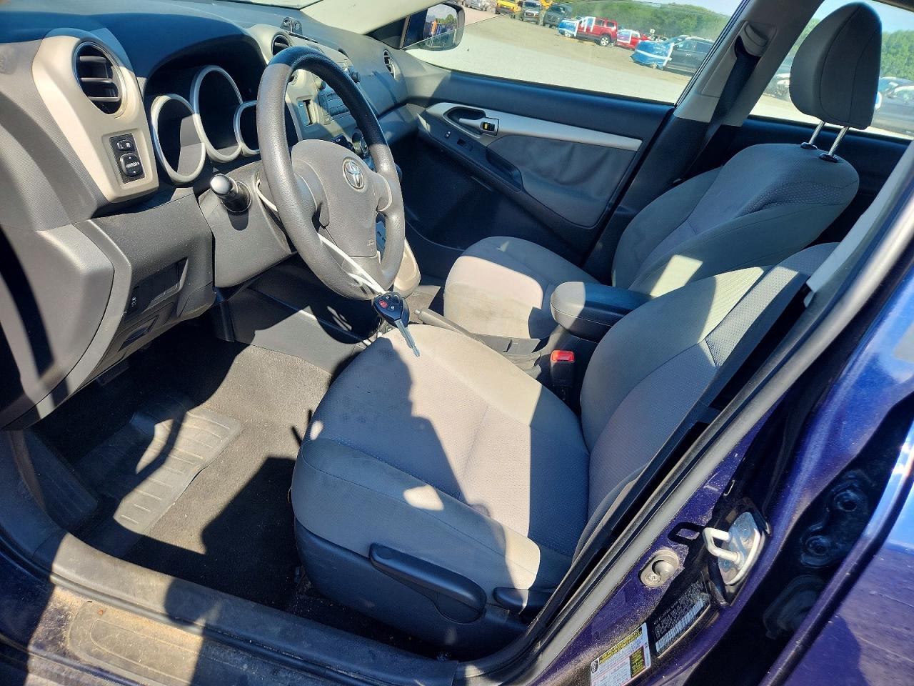 2010 Toyota Matrix Base Blue vin: 2T1KU4EEXAC309359