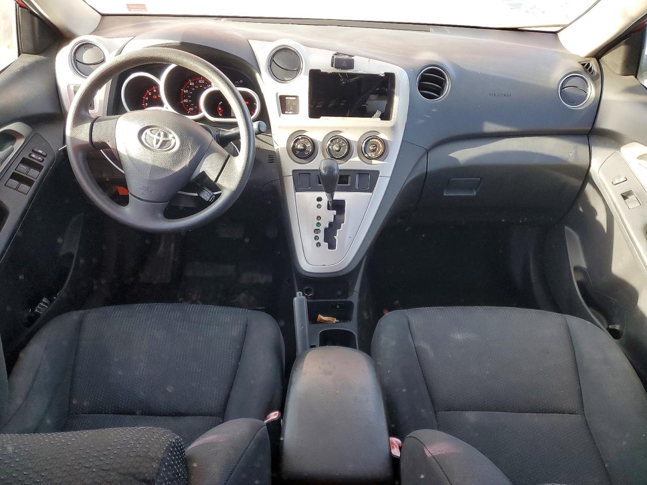 2010 Toyota Matrix Base Red vin: 2T1KU4EEXAC336366