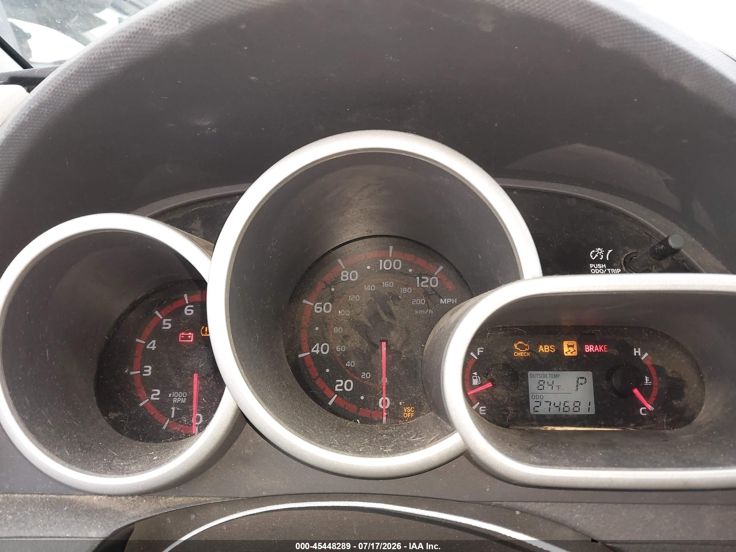 2010 Toyota Matrix   Gray vin: 2T1KU4EEXAC512574