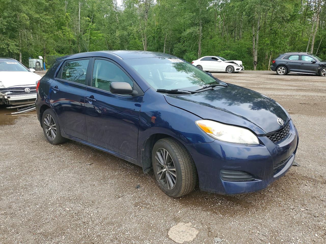 2012 Toyota Matrix L Blue vin: 2T1KU4EEXCC822808