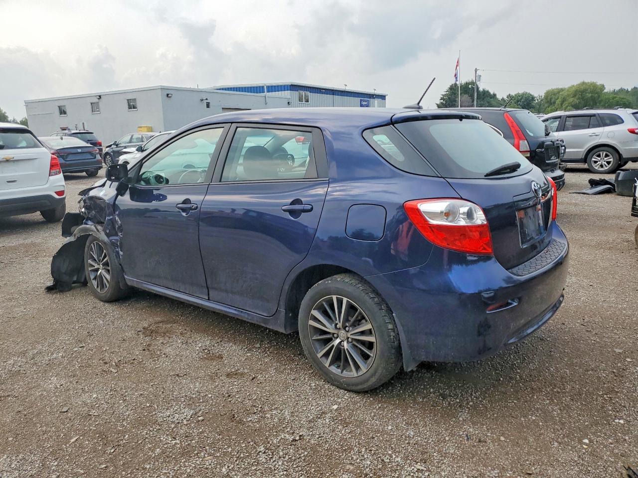 2012 Toyota Matrix L Blue vin: 2T1KU4EEXCC822808