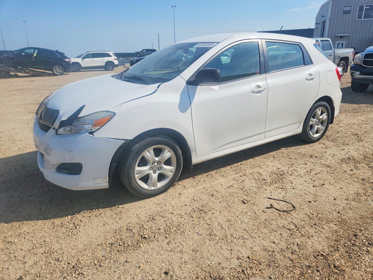 2012 Toyota Corolla Matrix L White vin: 2T1KU4EEXCC833873