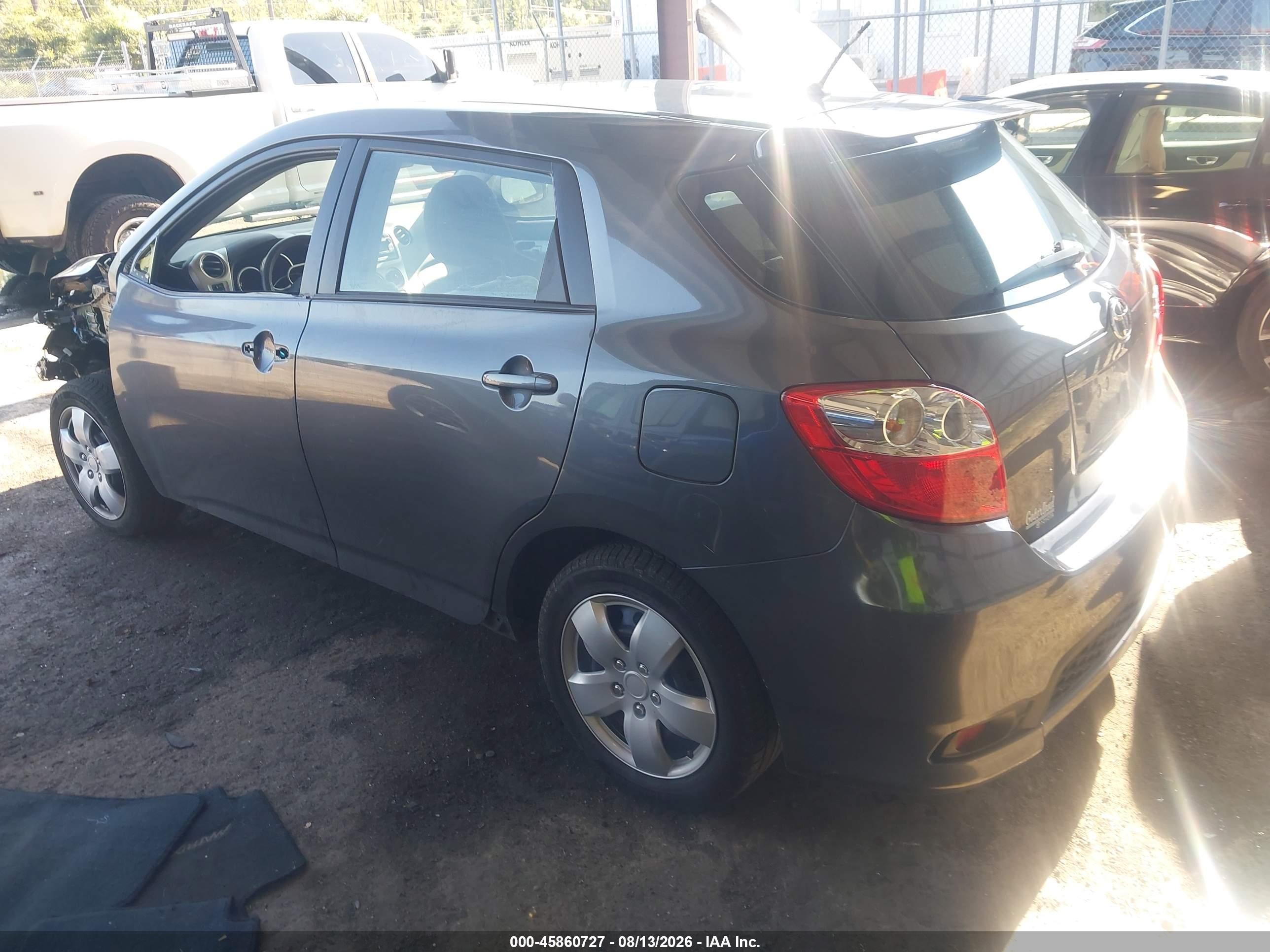 2013 Toyota Matrix L Gray vin: 2T1KU4EEXDC038601