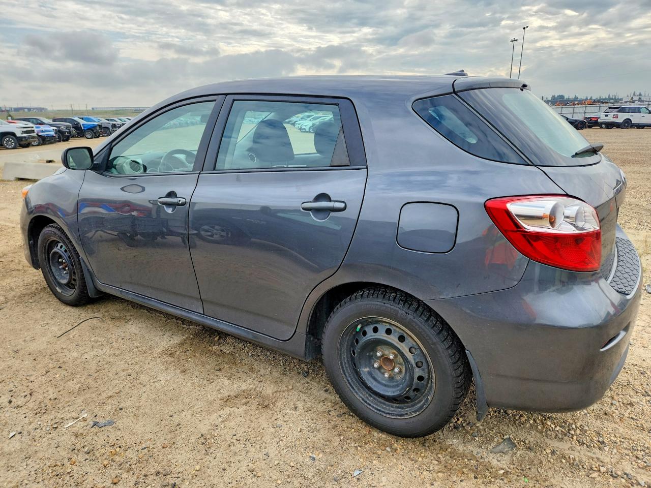 2013 Toyota Corolla Matrix Gray vin: 2T1KU4EEXDC952217