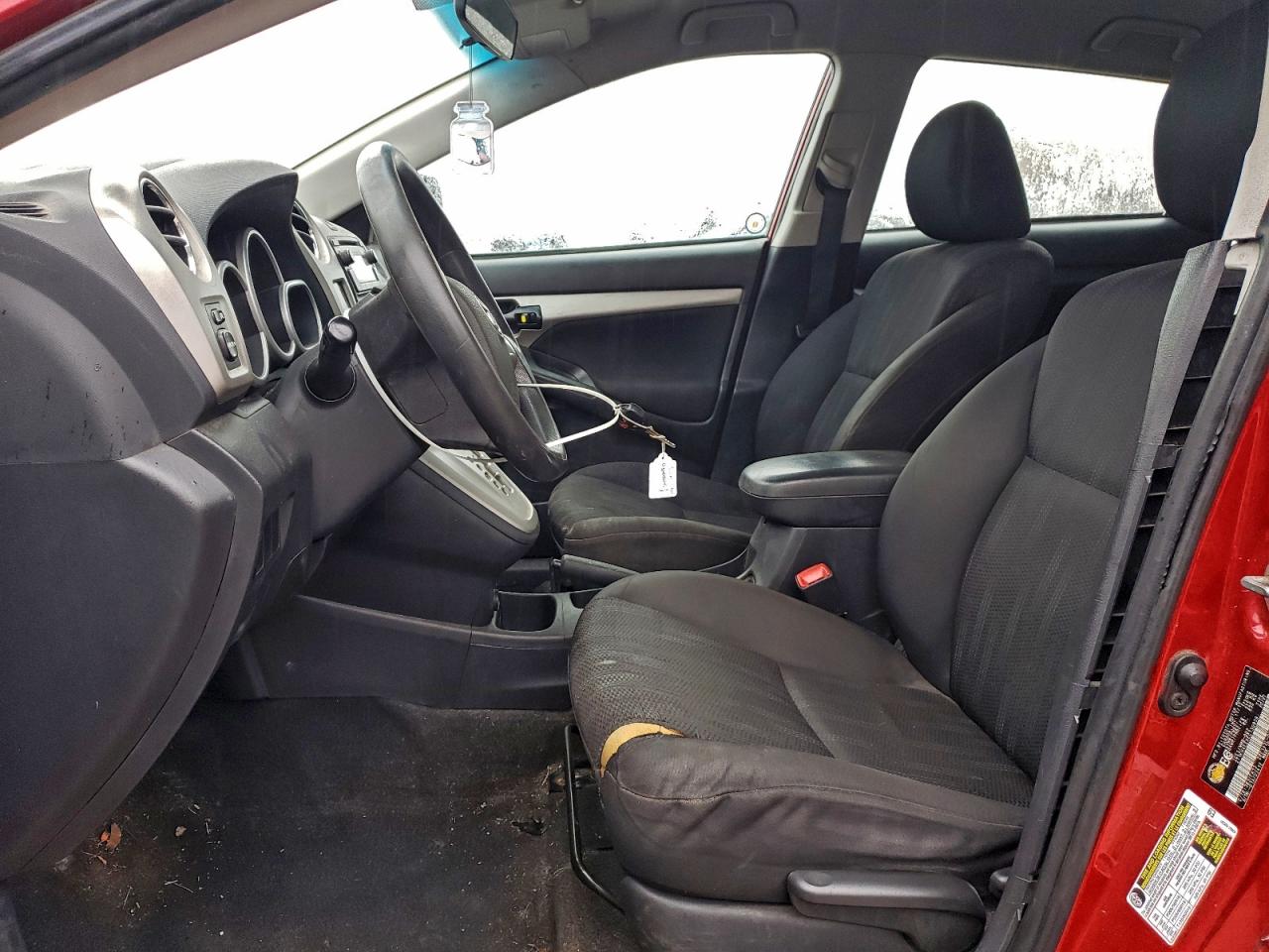 2014 Toyota Matrix Base Red vin: 2T1KU4EEXEC130938