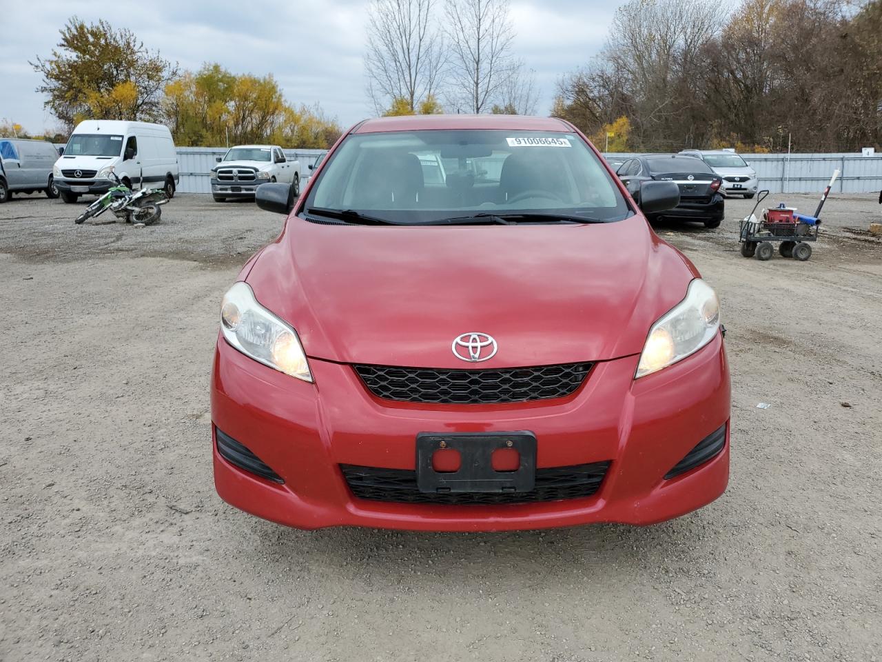 2014 Toyota Matrix Base Red vin: 2T1KU4EEXEC137016